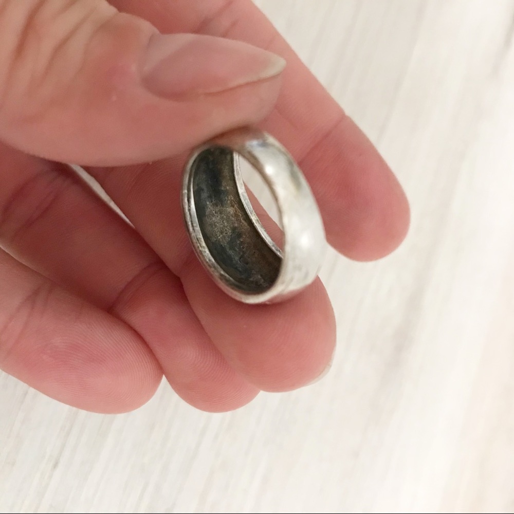 Vintage Sterling Statement Ring - image 5